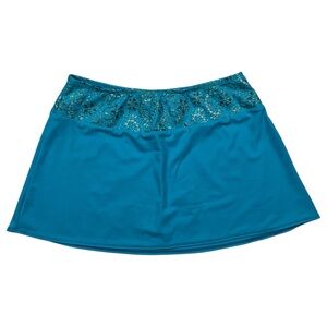 Y2K Mini Swim Skirt